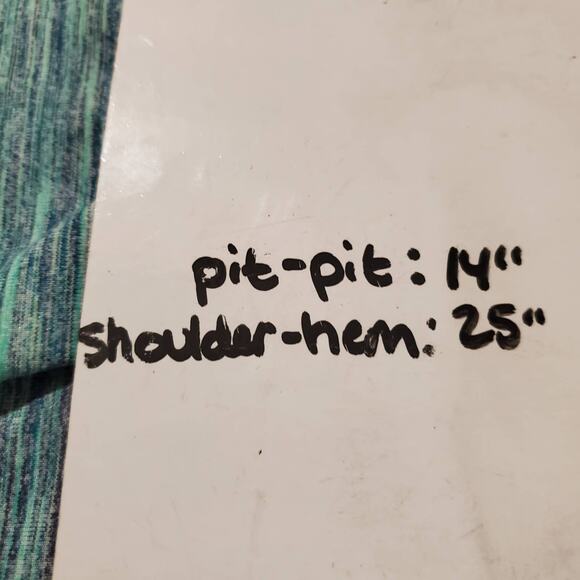 Lululemon Athletica Power Y Spacedye Shelf Bra Luon Yoga Tank Top Womens Size 4 - Picture 9 of 9